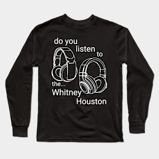 Whitney Houston Long Sleeve T-Shirt